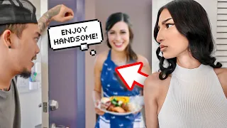 Flirty Neighbor Cooked Me Food Prank On Girlfriend *SHE SNAPS*