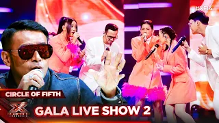 Circle of Fifth - Bunga Hati (Salma Salsabil) - Gala Live Show 2 - X Factor Indonesia 2024