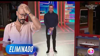 Confira como foi o discurso de Tadeu Schmidt para eliminação do Ricardo alface