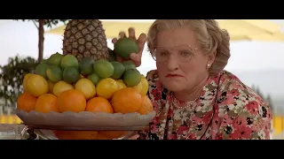 Pool Scene - Mrs. Doubtfire - Robin Williams HD