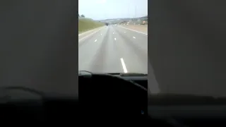 a Zimbabwean Driver , Over speeding with an Argosy in South Africa