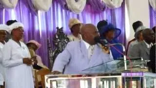 Apostle G.W Johnson Pray then Preach Open of Convention 2012 Apostolic Ark