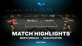 Brian Afanador vs Lubomir Jancarik | WTT Contender Doha 2021 | Men's Singles | QUAL Highlights