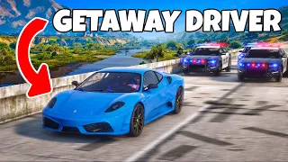 I hired a GETAWAY DRIVER in GTA 5 RP..