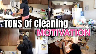 TONS OF CLEANING MOTIVATION. EXTREME CLEAN WITH ME. REAL LIFE MESS. REALISTIC CLEANING.