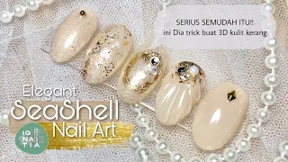Shell Nail Art | Tips & Tricks Sea Shell Nailart | Trandy Korean Nails Style | Tutorial
