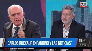 🔴 "Estamos en el comienzo de la hiper de Alfonsín" - Carlos Ruckauf