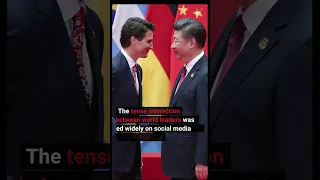 China's Xi Jinping confronts Trudeau at G20 over media leaks #shorts