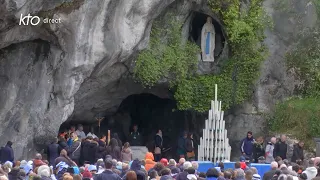 Chapelet du 24 avril 2024 à Lourdes