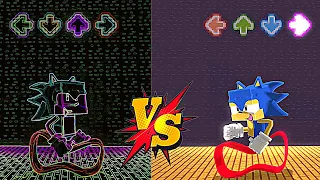 FNF Character Test  Minecraft Animation VS Vocoded   Prey HD Sonic exe