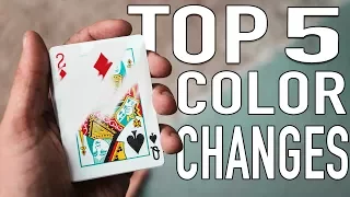 BEST COLOR CHANGES - Top 5