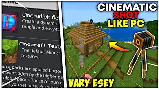 reply mod in Minecraft pocket edition | how to make cinematic shot in Minecraft pe