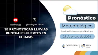 25 de enero de 2024 8:00h #pronósticodeltiempo