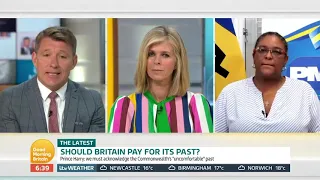 iTV's Good Morning Britain interview with Barbados Prime Minister Mia Amor Mottley