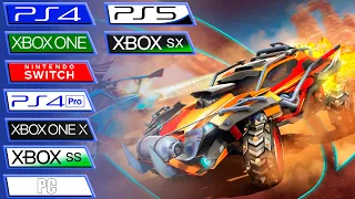 Rocket League | Playstation - Xbox - Switch - PC | All versions Comparison