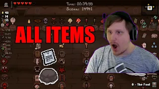 ALL ITEMS - DEATH CERTIFICATE - The Binding Of Isaac: Repentance [ENG Sub]