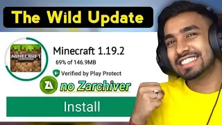 How To Download minecraft 1.19 latest update no Zarchiver no zip file