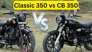 Honda CB 350 VS Royal Enfield Classic 350 | Detail Comparison