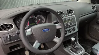 Перетяжка руля оплёткой из кожи  Ford Focus 2. Как самому изготовить и установить оплётку на руль?