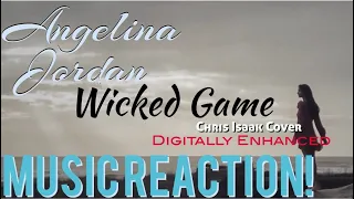 SUCH A BEAUTIFUL SONG & VIDEO! Angelina Jordan - Wicked Game Chris Isaak Cover Music Reaction!