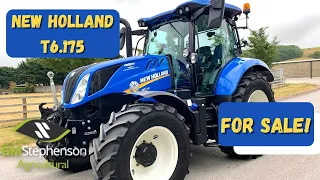 New Holland T6.175 Tractor walk around video