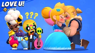 Oh nooo !!! Piper 👄 Bull , Poco and Maisie ?? Brawl Stars Funny Pose