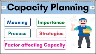 No.13 ~ Capacity Planning | Meaning | Importance | Process | Strategies | (Hindi)