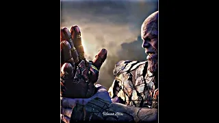 I am Iron Man Scene WhatsApp Status 🔥 || Iron Man Vs Thanos 60Fps