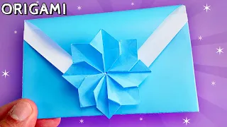 Как сделать красивый конверт из бумаги. Оригами из бумаги своими руками