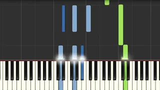 Ballade In G Minor, No  1, Op  23  Frederic Chopin  [ Easy Piano Tutorial] Synthesia