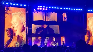 Metallica "Wherever I May Roam" clip at Aftershock Sacramento CA Sunday 2021 live