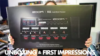 Zoom G11 - Unboxing & First Impressions