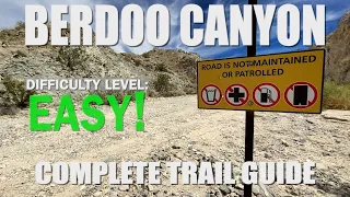 Easy 4x4 Trail In Southern California: Berdoo Canyon - Full Trail Review