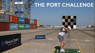 The Port Challenge | Poulter vs Wiesberger | 2022 Slync.Io Dubai Desert Classic