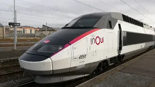 4K Cabride entre Marne la vallée et Lyon part Dieu en TGV réseau