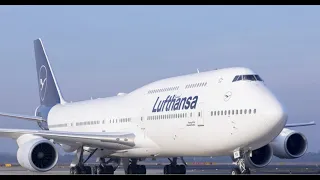 🔴 BOEING 747-8 Crazy Engine Sound |  Take-Off from Miami