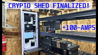 Crypto Mining Sheds Final Form!