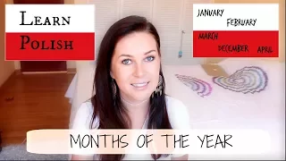 How To Say  Months of the Year in Polish // January - December