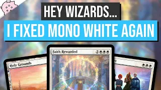 Hey Wizards...I Fixed Mono White Again | Mono White Card Draw | EDH | Advantage | MTG | Commander