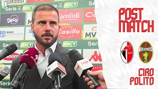 Ciro Polito | Intervista post partita | Bari 1-1 Ternana | Serie BKT Playout 2023/24