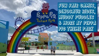 Pt. 5 | Peppa Pig Theme Park Florida Full Tour, Ride POVs, Muddy Puddles Splash Pad Fun & More