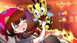 [Animation] Cat Bee, Daisy, Mommy Long Legs Sad Story | Poppy Playtime 2 Animation | SLIME CAT