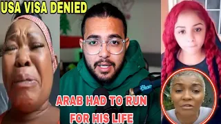 Almost got K!ll D Angel involves YouTuber Arab Rushed  in Jamaica omg Queenie Us visa Denied