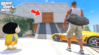 GTA 5: Shinchan and Franklin Found Secret Garage of Franklin's House in GTA 5!