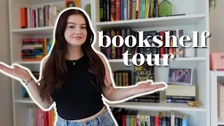 ASMR bookshelf tour 2023 📚🤍