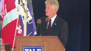 Bill Clinton Speaks at Yale Tercentennial