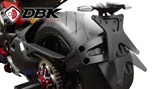 Porta Targa Regolabile per Ducati Diavel V4 2023 | Mounting Instruction