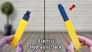 How To Make Electric Hydraulic Jack At Home From Gear Motor