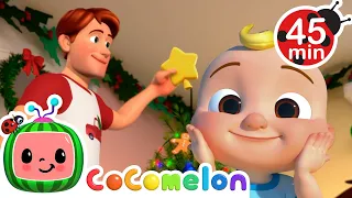 Twinkle Twinkle Christmas Star! ✨ | Christmas Songs for Kids | CoComelon | Moonbug Christmas Kids!