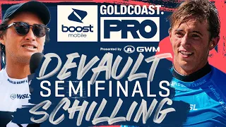 Imaikalani deVault vs Jett Schilling | Boost Mobile Gold Coast Pro - Semifinals Heat Replay